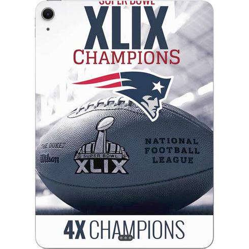 NFL New England Patriots Super Bowl Champs Apple iPad Air Skin