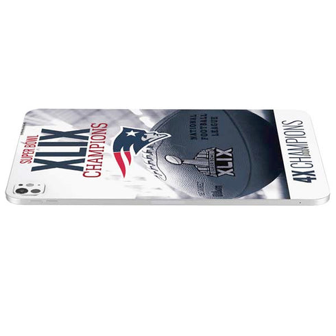 NFL New England Patriots Super Bowl Champs iPad Pro 13in M4 (2024) Skin