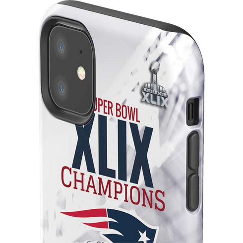 NFL New England Patriots Super Bowl Champs iPhone 11 Impact Case