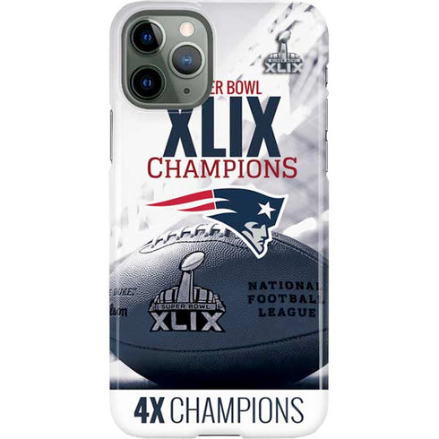 NFL New England Patriots Super Bowl Champs iPhone 11 Pro Lite Case