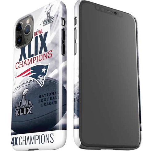 NFL New England Patriots Super Bowl Champs iPhone 11 Pro Lite Case