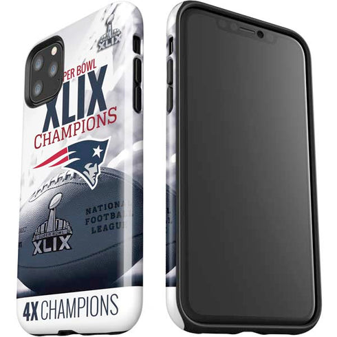 NFL New England Patriots Super Bowl Champs iPhone 11 Pro Max Impact Case