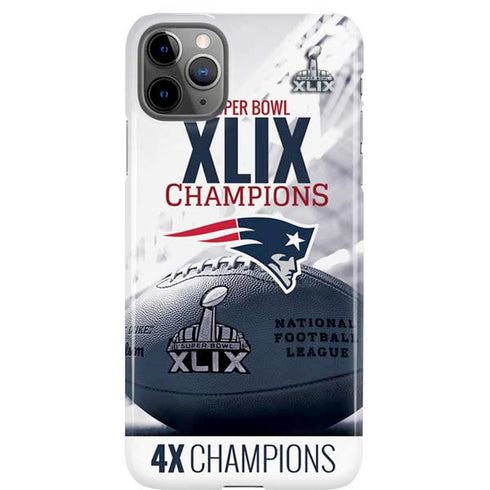 NFL New England Patriots Super Bowl Champs iPhone Cases