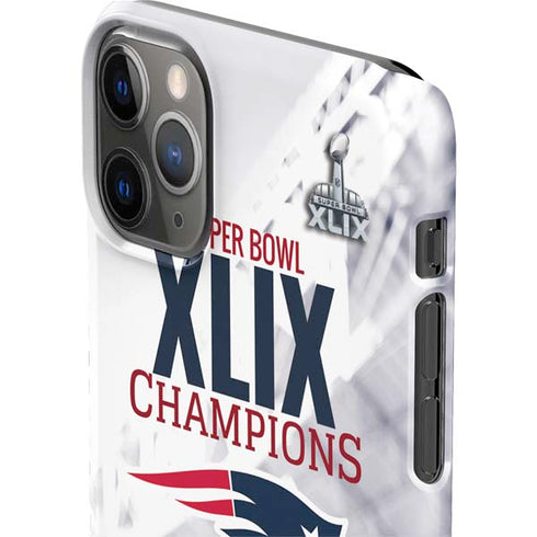 NFL New England Patriots Super Bowl Champs iPhone 11 Pro Max Lite Case
