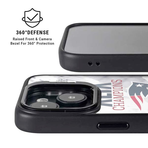 NFL New England Patriots Super Bowl Champs iPhone 13 Kickstand Case