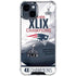 NFL New England Patriots Super Bowl Champs iPhone 15 Clear Case