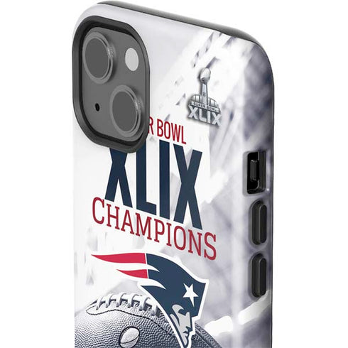 NFL New England Patriots Super Bowl Champs iPhone 15 Impact Case