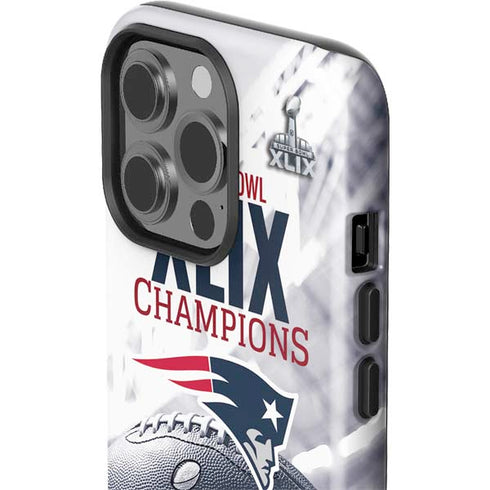 NFL New England Patriots Super Bowl Champs iPhone 15 Pro Impact Case