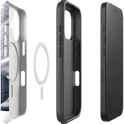 NFL New England Patriots Super Bowl Champs iPhone 16 Magsafe Impact Case