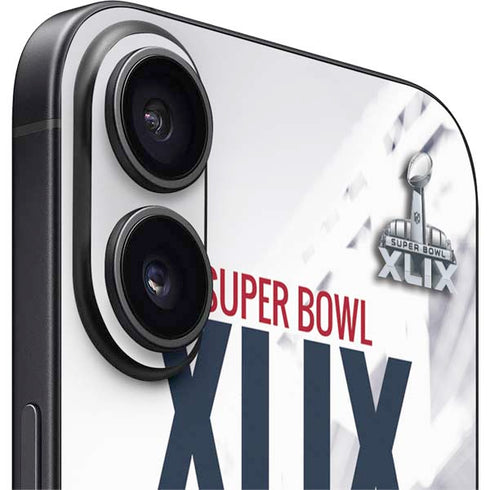NFL New England Patriots Super Bowl Champs iPhone 16 Plus Skin