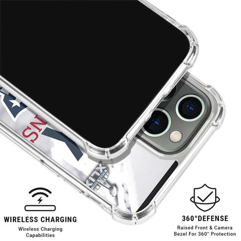 NFL New England Patriots Super Bowl Champs iPhone 16 Pro Clear Case