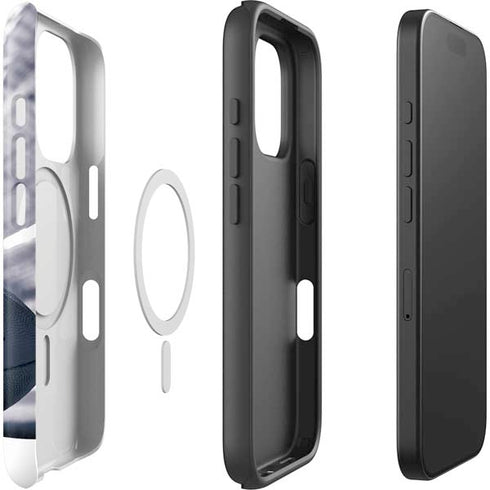 NFL New England Patriots Super Bowl Champs iPhone 16 Pro Magsafe Impact Case