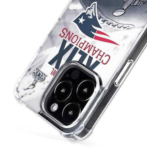 NFL New England Patriots Super Bowl Champs iPhone 16 Pro Max MagSafe Case