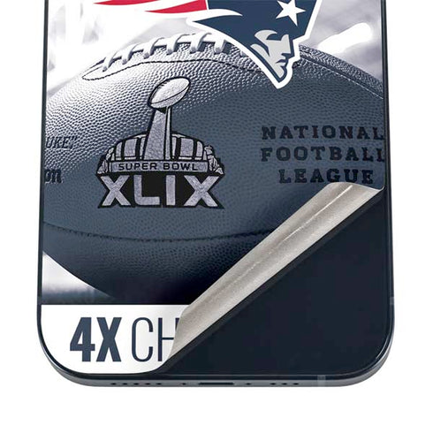 NFL New England Patriots Super Bowl Champs iPhone 16 Skin