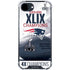NFL New England Patriots Super Bowl Champs iPhone 16e Clear Case