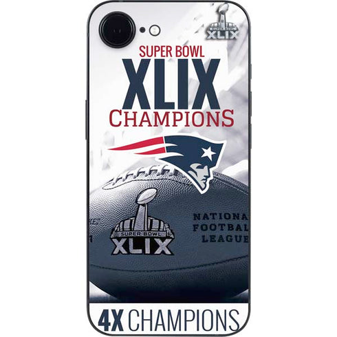 NFL New England Patriots Super Bowl Champs iPhone 16e Skin