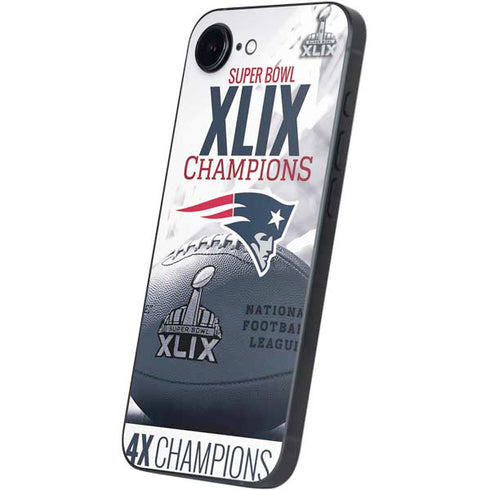 NFL New England Patriots Super Bowl Champs iPhone 16e Skin