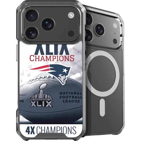 NFL New England Patriots Super Bowl Champs iPhone 18 Pro MagSafe Case
