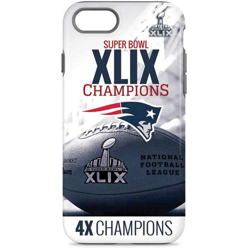 NFL New England Patriots Super Bowl Champs iPhone 8 Pro Case