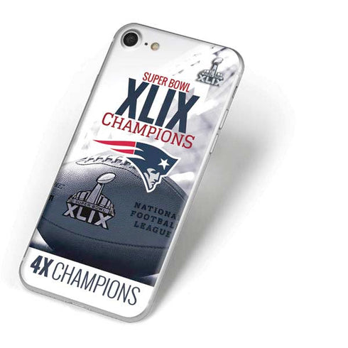 NFL New England Patriots Super Bowl Champs iPhone 8 Skin