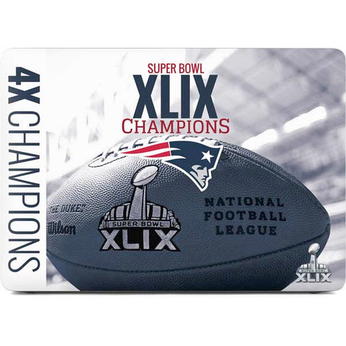 NFL New England Patriots Super Bowl Champs Apple MacBook Air Skin