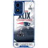 NFL New England Patriots Super Bowl Champs Moto G 5G (2024) Clear Case