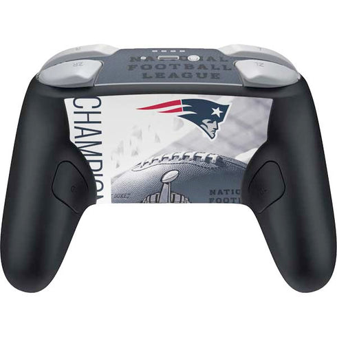 NFL New England Patriots Super Bowl Champs Nintendo Switch 2 (2025) Pro Controller Skin