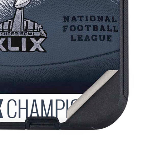 NFL New England Patriots Super Bowl Champs Otterbox Defender iPhone Skin