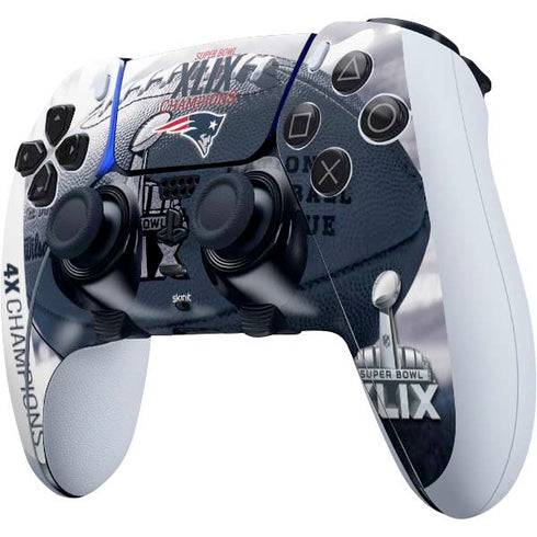 NFL New England Patriots Super Bowl Champs PS5 DualSense Edge Pro Controller Skin