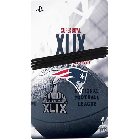 NFL New England Patriots Super Bowl Champs PS5 Pro Console Skin