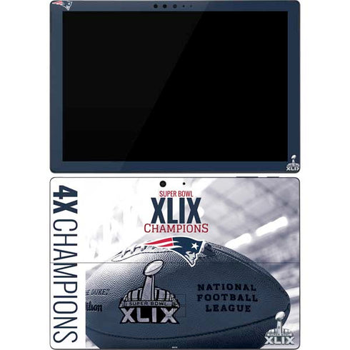 NFL New England Patriots Super Bowl Champs Surface Pro 7 Skin