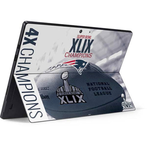 NFL New England Patriots Super Bowl Champs Surface Pro 7 Skin