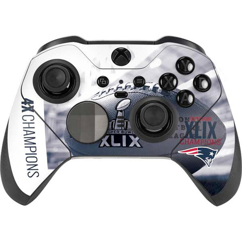 NFL New England Patriots Super Bowl Champs Xbox Elite Wireless Controller Series 2 Skin