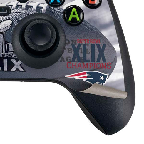 NFL New England Patriots Super Bowl Champs Xbox Series X Controller Skin
