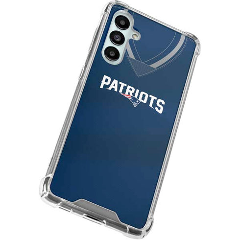 NFL New England Patriots Team Jersey Galaxy A16 5G Clear Case