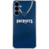 NFL New England Patriots Team Jersey Galaxy A35 5G Clear Case