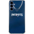 NFL New England Patriots Team Jersey Galaxy A55 5G Clear Case