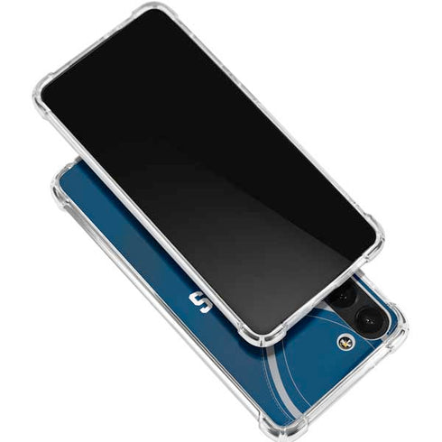 NFL New England Patriots Team Jersey Galaxy S24 FE Clear Case
