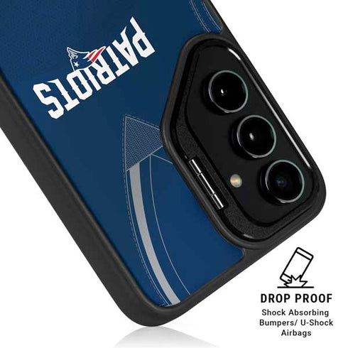 NFL New England Patriots Team Jersey Galaxy S24 FE Kickstand Case