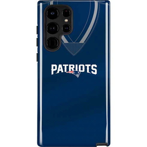 NFL New England Patriots Team Jersey Galaxy S25 Ultra Impact Case