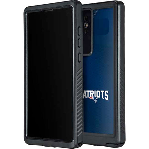 NFL New England Patriots Team Jersey Galaxy S24 Ultra Waterproof Case