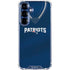 NFL New England Patriots Team Jersey Galaxy S25 Plus Clear Case