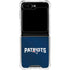 NFL New England Patriots Team Jersey Galaxy Z Flip6 Clear Case