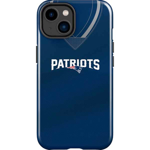 NFL New England Patriots Team Jersey iPhone 15 Impact Case