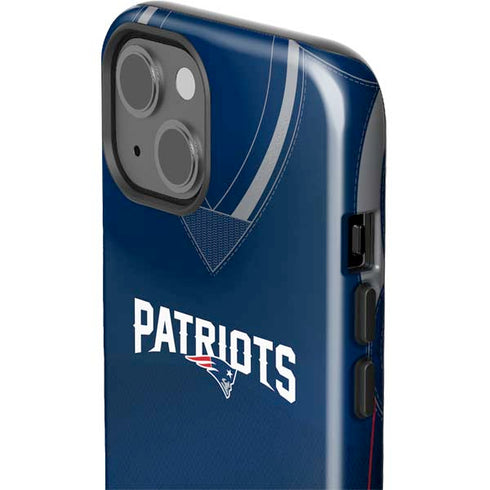 NFL New England Patriots Team Jersey iPhone 15 Impact Case