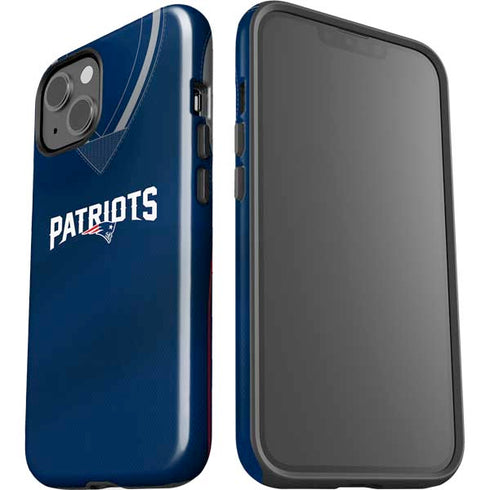 NFL New England Patriots Team Jersey iPhone 15 Impact Case