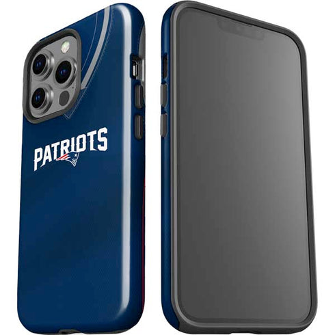 NFL New England Patriots Team Jersey iPhone 15 Pro Impact Case