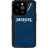 NFL New England Patriots Team Jersey iPhone 15 Pro Waterproof Case