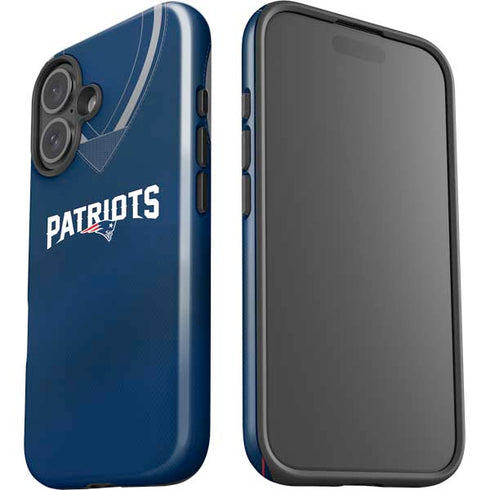 NFL New England Patriots Team Jersey iPhone 16 Impact Case