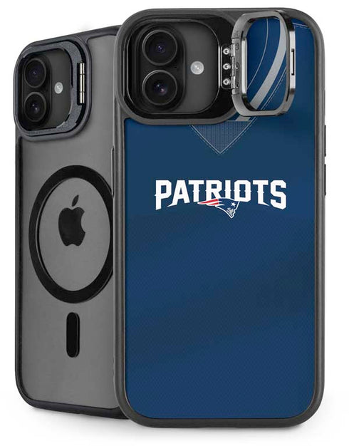 NFL New England Patriots Team Jersey iPhone 16 Plus Kickstand Case